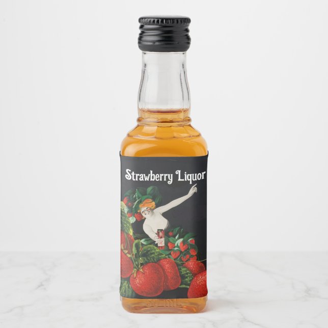 MULHER COM STRAWBERRIES Art Nouveau Strawberry (Frente)