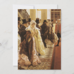Mulher da Moda por Tissot, Arte Vitoriana Antiga