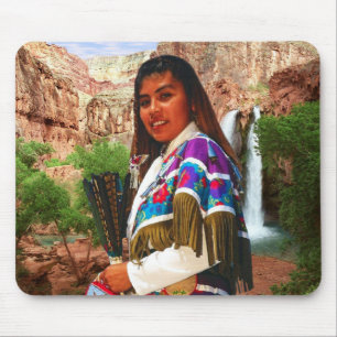 Mulher Indiana 1 Mousepad