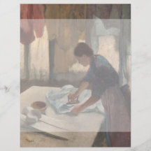 Mulher Ironando por Edgar Degas