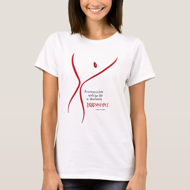 Mulher irresistível - t-shirt (Frente)