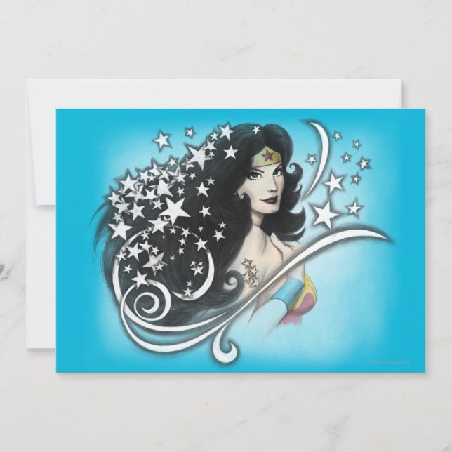 Mulher Maravilha e Estrelas (Frente)