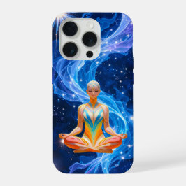 Mulher Meditativa com Energia Fluente