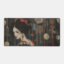 Mulher Pensiva em Kimono