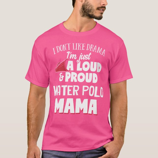 Mulher Polo Mãe - Mãe Louca E Orgulhosa (Frente)