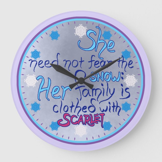 Mulher Sábia no relógio de inverno (Frente)