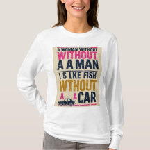 Mulher sem camisa do homem - camiseta feminista de