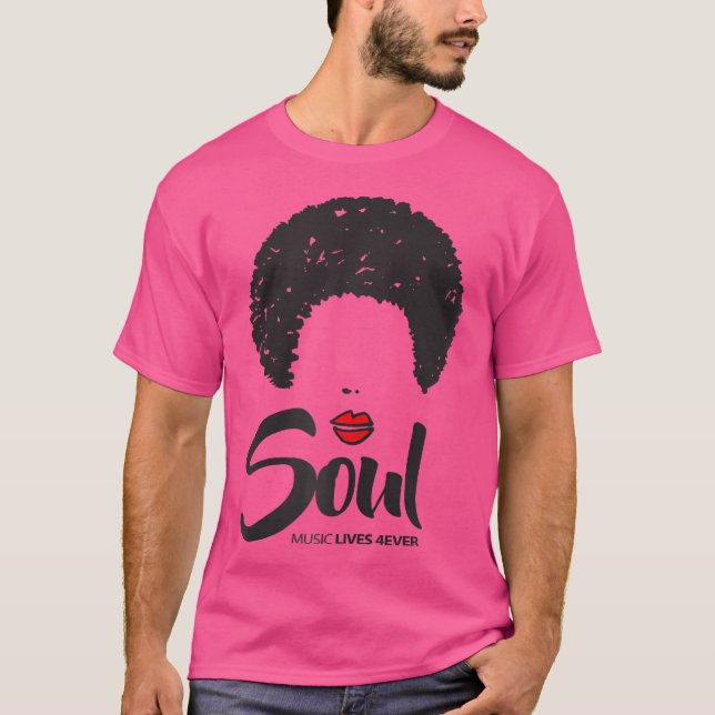 Mulher Soul Music Vive 4Ever Camisa Presente M Pre (Frente)