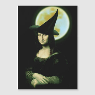 Mulher Witchy Mona Lisa Halloween