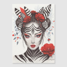 Mulher Zebra - Arte Pop vencedora do Prêmio