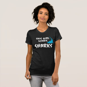 Mulheres adoram camiseta de tubarões