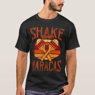Mulheres Agitam Sua Maracas Camisa Cinco De Mayo G
