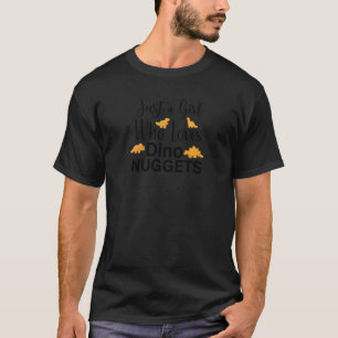 Mulheres Apenas uma Garota que Ama Camiseta de Din