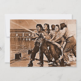 Mulheres Bombeiros Pearl Harbor 7 de dezembro