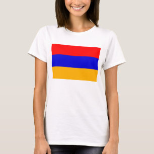 Mulheres - Camisa com Bandeira da Armênia