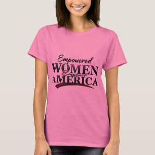 Mulheres capacitadas, Camiseta Americana Mais Fort