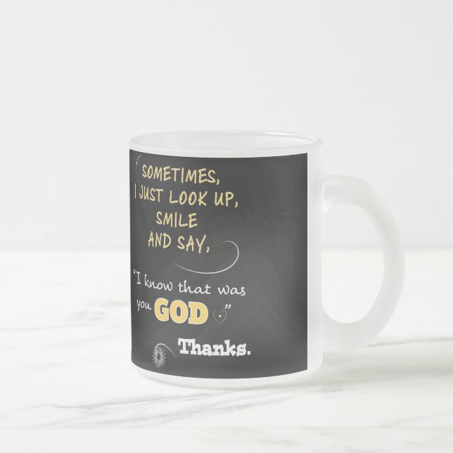 Mulheres Cristãs canecas de café Deus Obrigado (Direita)