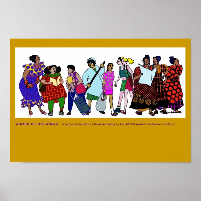 Mulheres da POSTER mundial (Frente)