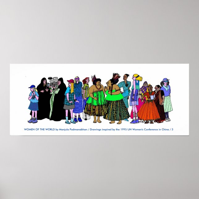 Mulheres da POSTER mundial - 3 (Frente)