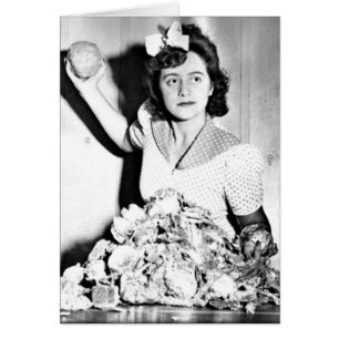 Mulheres da Segunda Guerra Mundial - Cartão de Sau