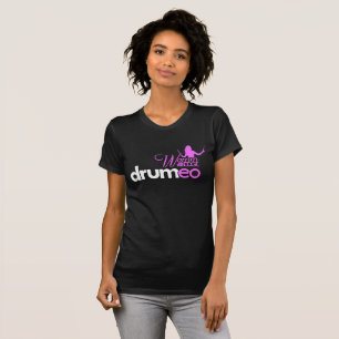 Mulheres de Drumeo na camisa de The Edge - rosa