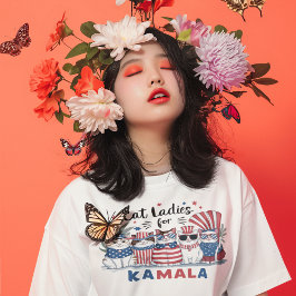 Mulheres de Gato Sem Fios para Camala T-Shirt