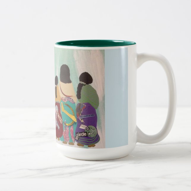Mulheres de toda a caneca de café das (Direita)