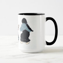Mulheres de toda a caneca de café das