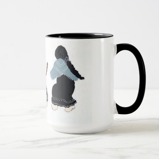 Mulheres de toda a caneca de café das (Direita)