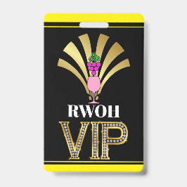 Mulheres de verdade... Crachá Lanyard