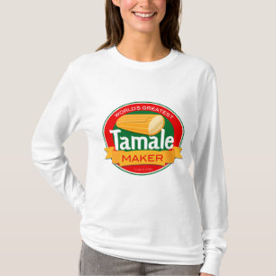 Mulheres do fabricante do tamale do mundo a camisa