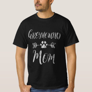 Mulheres Greyhound Mãe Camisa Filha Italiana Grey