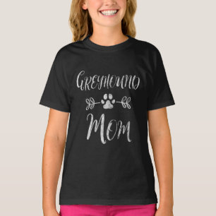 Mulheres Greyhound Mãe Camisa Filha Italiana Grey