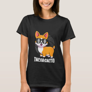 Mulheres Incorgnito Camisa Corgi Para Crianças Hom