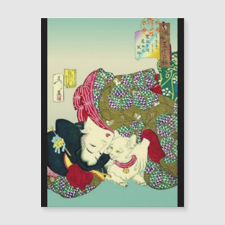 Mulheres Japonesas e Gato