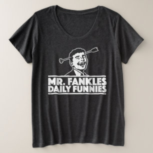 Mulheres mais o t-shirt feito sob medida…. com
