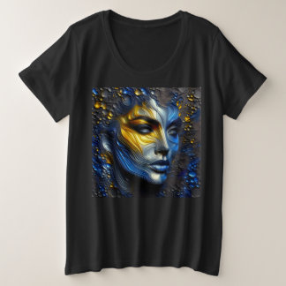Mulheres Mais T-Shirts De Tamanho 2