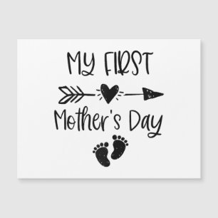 Mulheres Meu Primeiro Dia de as mães Para Nova Gra
