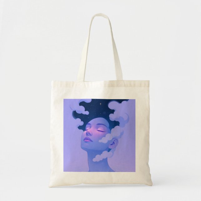 mulheres na bolsa tote do céu (Frente)