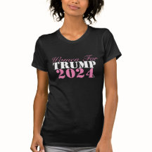 Mulheres Para A Camiseta Trump 2024! Camiseta