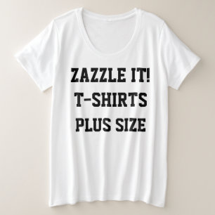 Mulheres personalizadas costume MAIS o T-SHIRT do