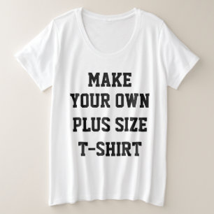 Mulheres personalizadas costume mais o t-shirt do