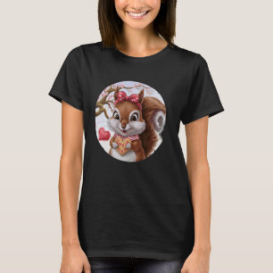 Mulheres Sobem Esquilo Animal Vive Em Polos Americ