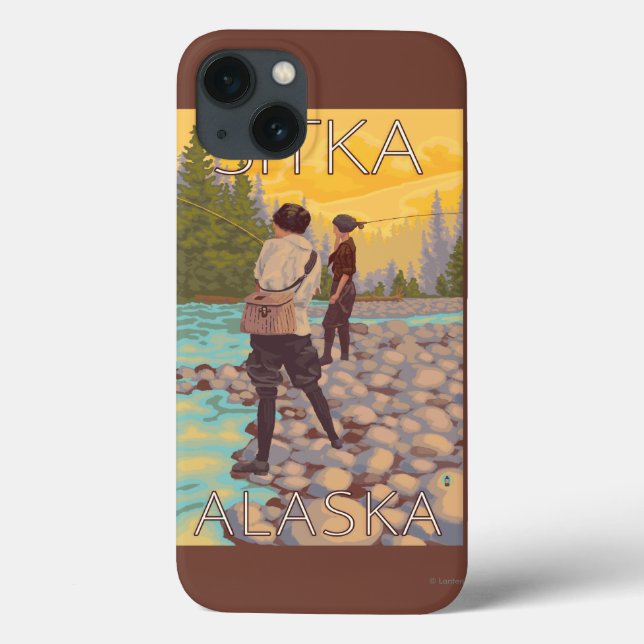 Mulheres voam - Sitka, Alasca (Verso)