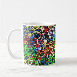 Multi caneca da bicicleta da cor