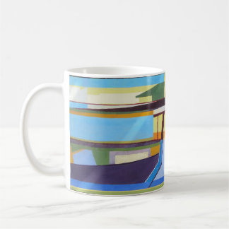 Multi caneca de café azul