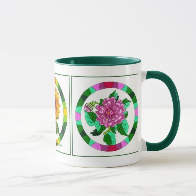 Multi caneca floral (Direita)