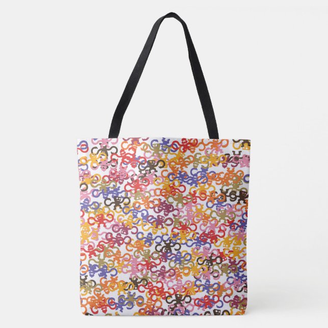 Multi-Monkey Business Tote (Frente)