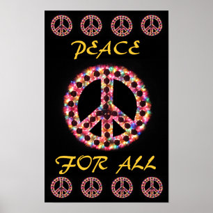 multi paz para todo o poster