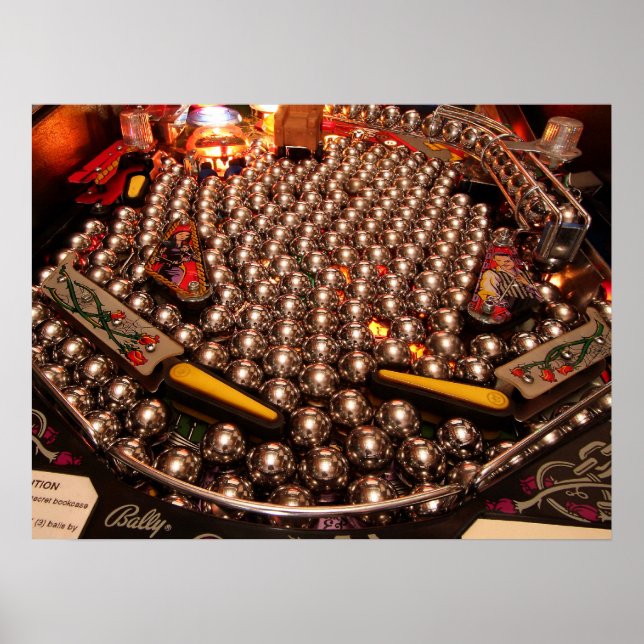 Multiball de poster de pinball (Frente)